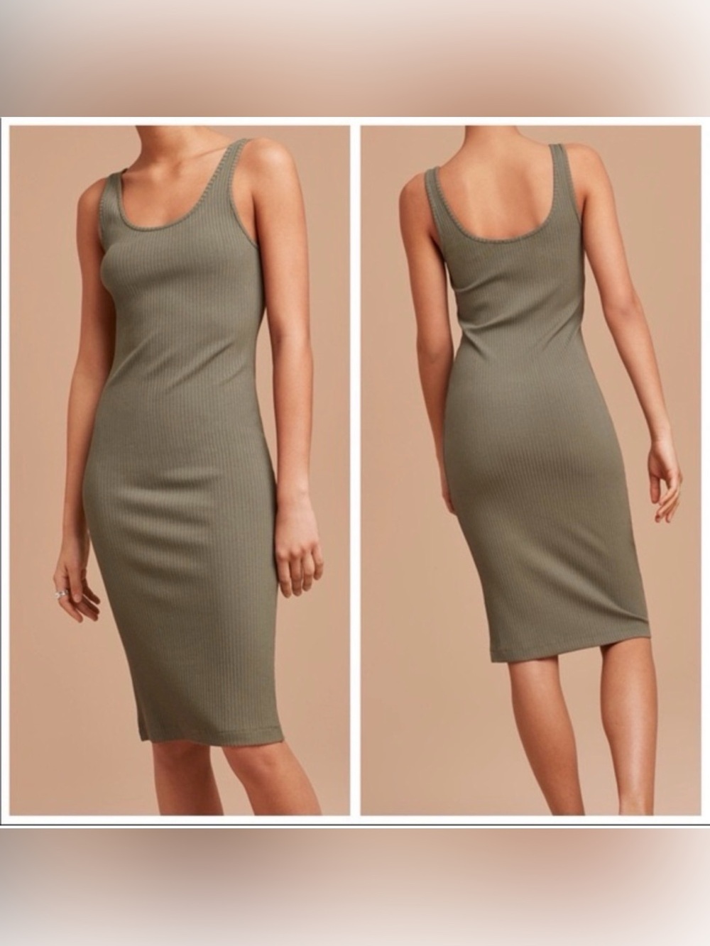 Wilfred Free ribbed bodycon dress from Aritzia size small